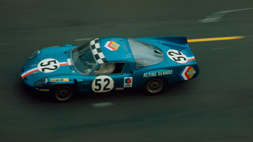 Renault Alpine la cele mai importante curse