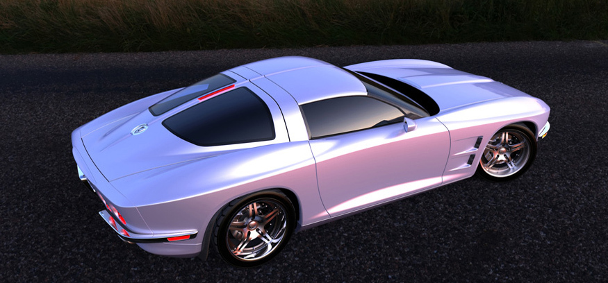 Rossi SixtySix este o reinterpretare moderna a celebrului Corvette Stingray din 1963