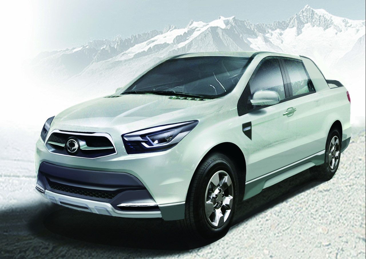 SsangYong SUT 1 Concept prefigureaza un model de serie pick-up life-style